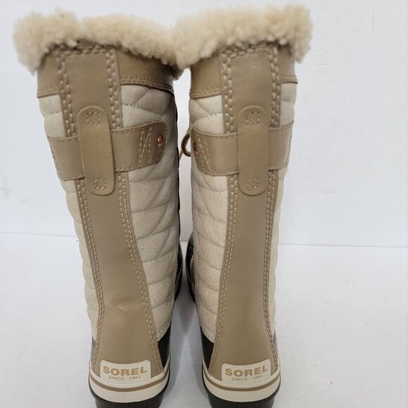 Sorel Tofino II Holiday Snow Boots Winter Tan Insulated Size 6 - Picture 9 of 16